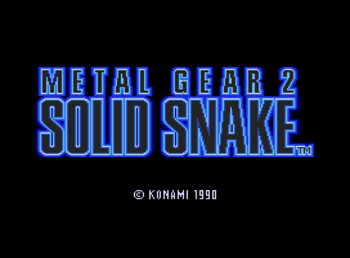 Metal Gear 2 - Solid Snake